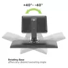 Techly ICA-LCD 35TS monitoriaus laikiklis / stovas 81,3 cm (32 colių) Stalinis Juodas
