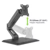 Techly ICA-LCD 35TS monitoriaus laikiklis / stovas 81,3 cm (32 colių) Stalinis Juodas