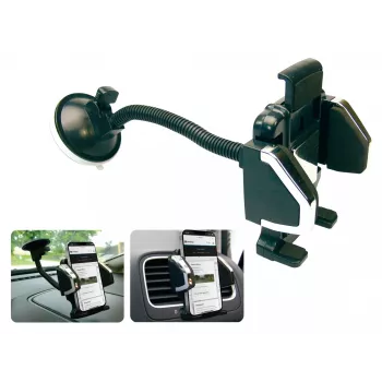 Sandberg In Car Universal Mobile Holder, Mobilusis telefonas / išmanusis telefonas, Pasyvus laikiklis, Automobiliui, Juoda