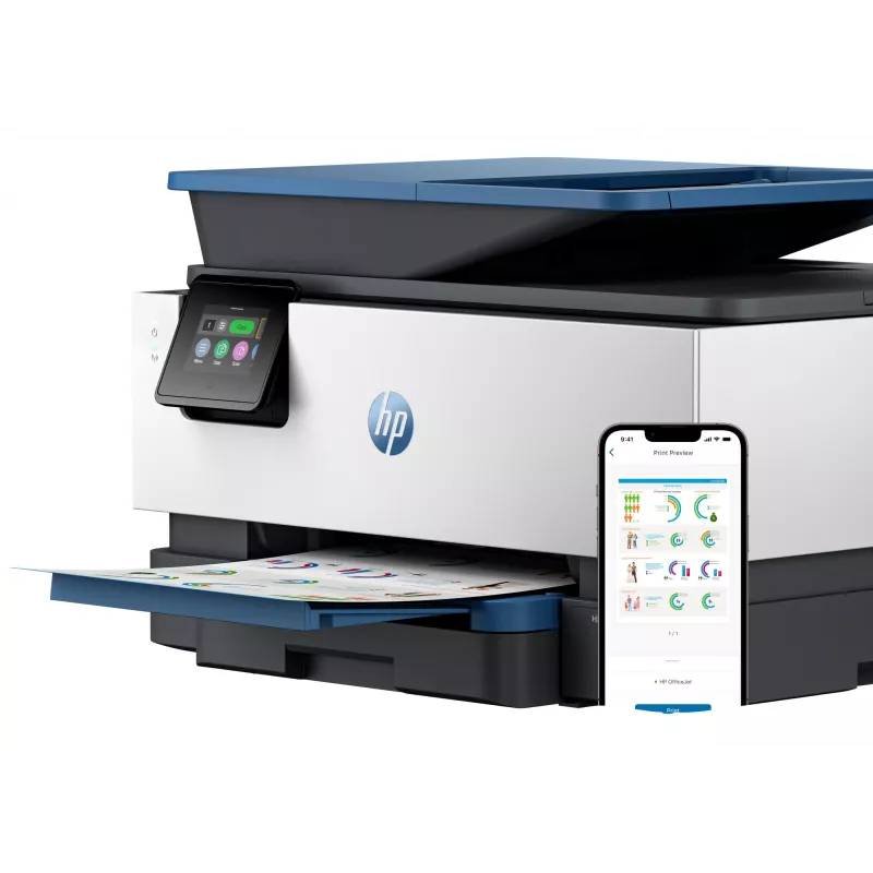 HP OfficeJet Pro 9125e belaidis daugiafunkcis spalvotas spausdintuvas, Instant Ink; dvipusis spausdinimas