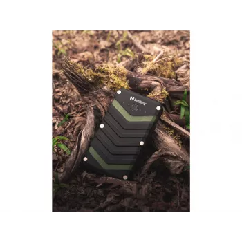 Sandberg Survivor Powerbank 20000, 20000 mAh, ličio jonų (Li-Ion), juoda, žalia
