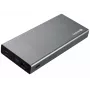 Sandberg išorinė baterija USB-C PD 100W 20000, 20000 mAh, ličio jonų (Li-Ion), Quick Charge 3.0, 100 W, pilka