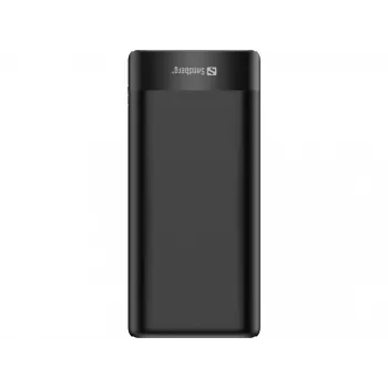 Sandberg Powerbank 20000 PD65W+2xQC3.0, 20000 mAh, ličio jonų (Li-Ion), Quick Charge 3.0, 65 W, juoda