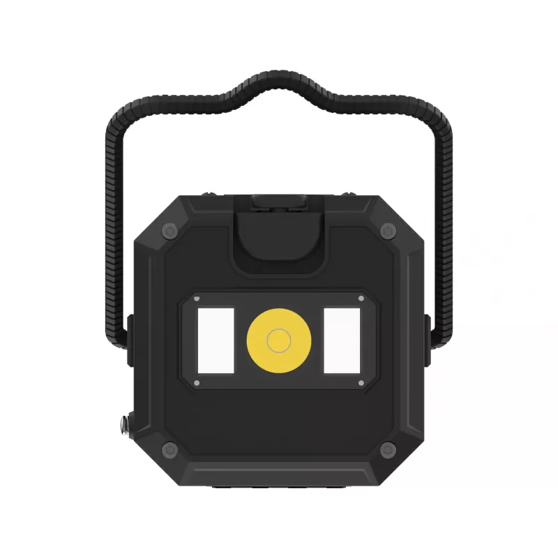 Sandberg Survivor Lantern All-in1 10000, maitinamas baterijomis stovyklavimo žibintuvėlis, juoda, IPX5, LED, USB C, baterija