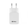 Sandberg AC Charger Dual USB 2.4+1A EU, vidinis, kintamoji srovė, USB, 5 V, juoda, balta
