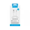 „Sandberg“ USB-A į „Lightning“ MFI 1 m, 1 m, Lightning, USB A, balta, tiesus, tiesus