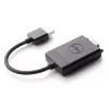 DELL HDMI į VGA adapteris, 0,17 m, HDMI, VGA (D-Sub), kištukas, lizdas, tiesus