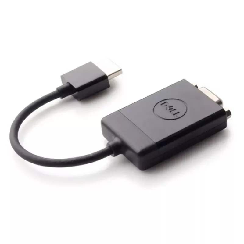 DELL HDMI į VGA adapteris, 0,17 m, HDMI, VGA (D-Sub), kištukas, lizdas, tiesus