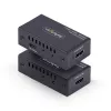 StarTech.com HDMI ilgintuvas per CAT5e/CAT6, 4K 60Hz, iki 60 m, siųstuvo ir imtuvo rinkinys, maitinimas per kabelį, kompaktiška forma