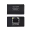 StarTech.com HDMI ilgintuvas per CAT5e/CAT6, 4K 60Hz, iki 60 m, siųstuvo ir imtuvo rinkinys, maitinimas per kabelį, kompaktiška forma