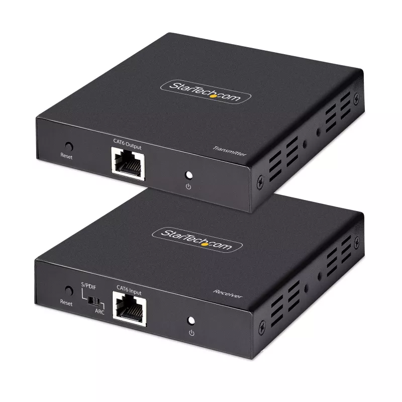 StarTech.com 4K70IC-EXTEND-HDMI AV plėstuvas AV siųstuvas ir imtuvas juodas