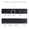 StarTech.com 4K70IC-EXTEND-HDMI AV plėstuvas AV siųstuvas ir imtuvas juodas