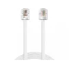 Sandberg Telephone RJ11-RJ11 5 m, 5 m, RJ11, RJ11, kištukas, kištukas, balta