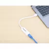 Manhattan USB-A gigabito tinklo adapteris, baltas, 10/100/1000 Mbps tinklas, USB 3.0, Ethernet, RJ45, trejų metų garantija, ekvivalentas USB31000SW