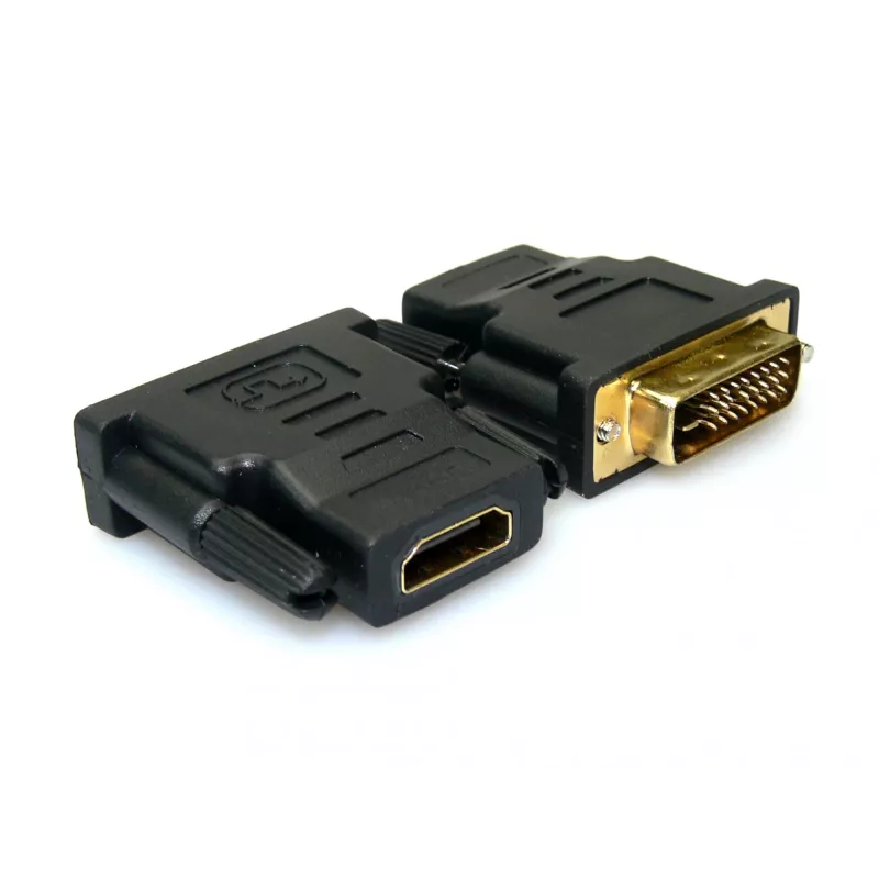 Sandberg Adapter DVI-M - HDMI-F, DVI, HDMI, Juoda