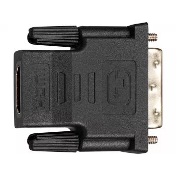 Sandberg Adapter DVI-M - HDMI-F, DVI, HDMI, Juoda
