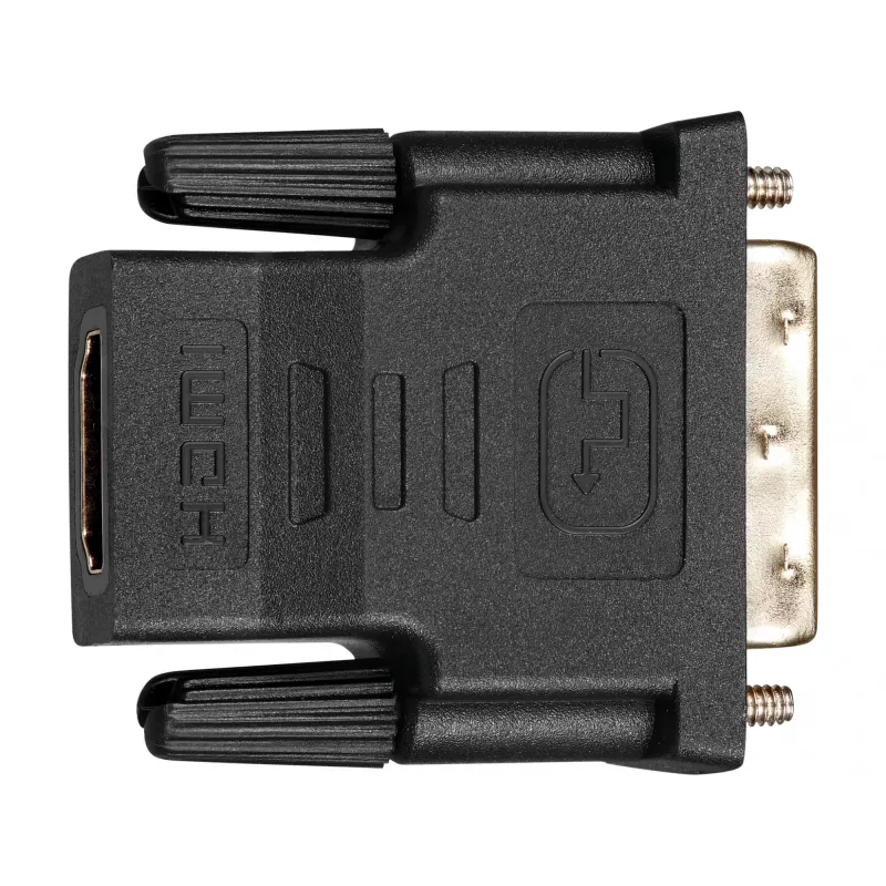 Sandberg Adapter DVI-M - HDMI-F, DVI, HDMI, Juoda