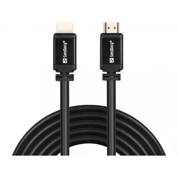 Sandberg HDMI 2.0 laidas 19M-19M, 10 m, HDMI tipas A (standartinis), HDMI tipas A (standartinis), juodas