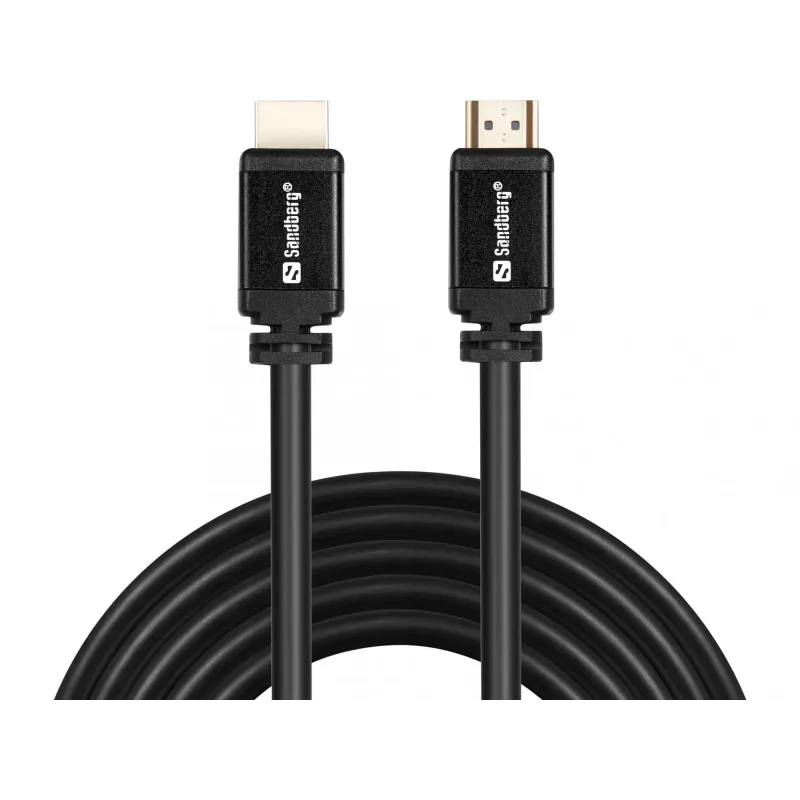 Sandberg HDMI 2.0 laidas 19M-19M, 10 m, HDMI tipas A (standartinis), HDMI tipas A (standartinis), juodas