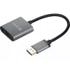 Sandberg DisplayPort 1.4 į HDMI 2.0 4K adapteris, DisplayPort, HDMI A tipo (standartinis), kištukas, lizdas, 3840 x 2160 pikselių, 6 Gbit/s