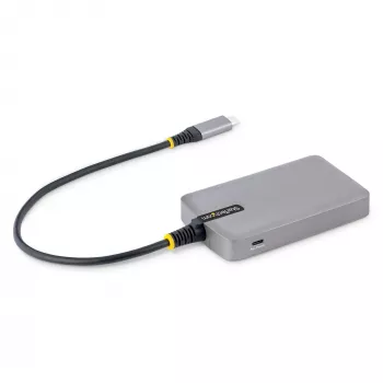 StarTech.com 4 prievadų USB-C šakotuvas - 5 Gbps - maitinamas per magistralę - USB-C į 4x USB-A šakotuvas su papildomu pagalbiniu maitinimo įvadu - nešiojamasis stalinio / nešiojamojo kompiuterio USB šakotuvas - 30 cm laidas - USB išplėtimo šakotuvas