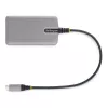StarTech.com 4 prievadų USB-C šakotuvas - 5 Gbps - maitinamas per magistralę - USB-C į 4x USB-A šakotuvas su papildomu pagalbiniu maitinimo įvadu - nešiojamasis stalinio / nešiojamojo kompiuterio USB šakotuvas - 30 cm laidas - USB išplėtimo šakotuvas