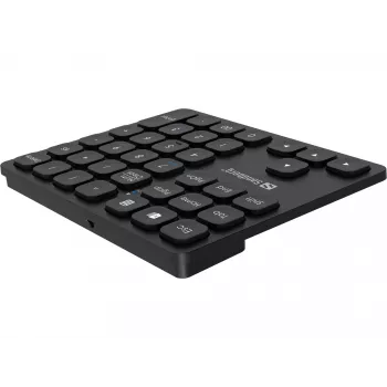 Skaičių klaviatūra Sandberg Wireless Numeric Keypad Pro Membraninė 36 klavišai