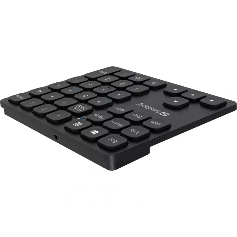 Skaičių klaviatūra Sandberg Wireless Numeric Keypad Pro Membraninė 36 klavišai