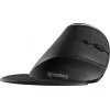 Sandberg Wireless Vertical pelė Pro, dešiniarankė, vertikalus dizainas, optinė, RF belaidė, 1600 DPI, juoda