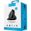 Sandberg Wireless Vertical pelė Pro, dešiniarankė, vertikalus dizainas, optinė, RF belaidė, 1600 DPI, juoda