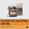 HP Travel 25 litrų 15.6 Iron Pilka nešiojamojo kompiuterio kuprinė, Kuprinė, 39,6 cm (15,6 colio), 860 g