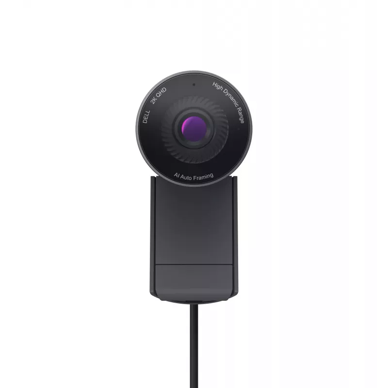 DELL Pro 2K Webcam – WB5023, 2560 x 1440 pikselių, Full HD, 60 kadrų per sekundę, 1280x720@24fps, 1280x720@30fps, 1280x720@60fps, 1920x1080@24fps, 1920x1080@30fps, 1920x1080@60fps,..., 4x, Automatinis