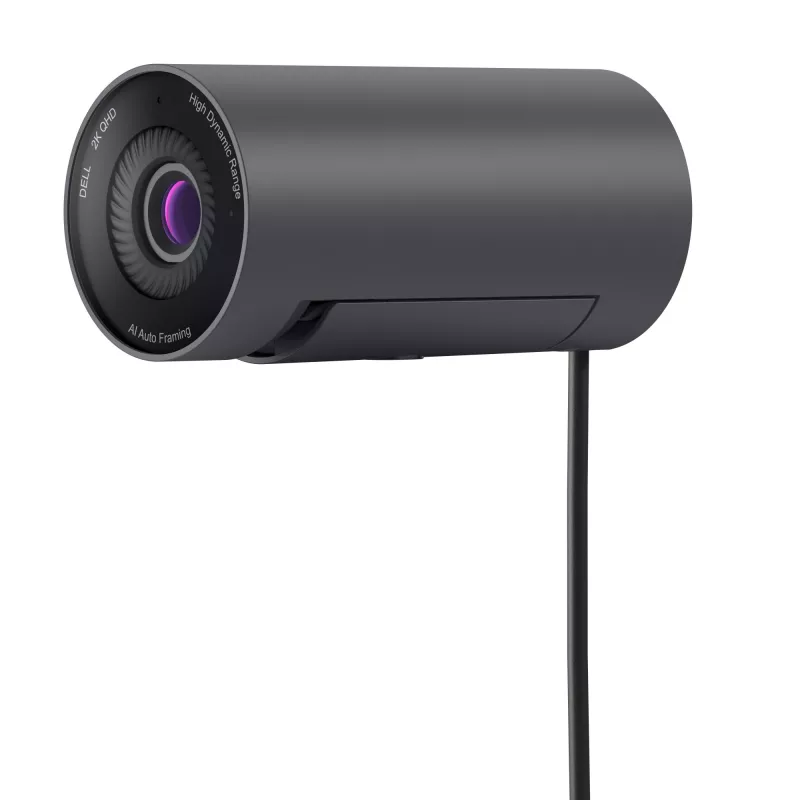 DELL Pro 2K Webcam – WB5023, 2560 x 1440 pikselių, Full HD, 60 kadrų per sekundę, 1280x720@24fps, 1280x720@30fps, 1280x720@60fps, 1920x1080@24fps, 1920x1080@30fps, 1920x1080@60fps,..., 4x, Automatinis
