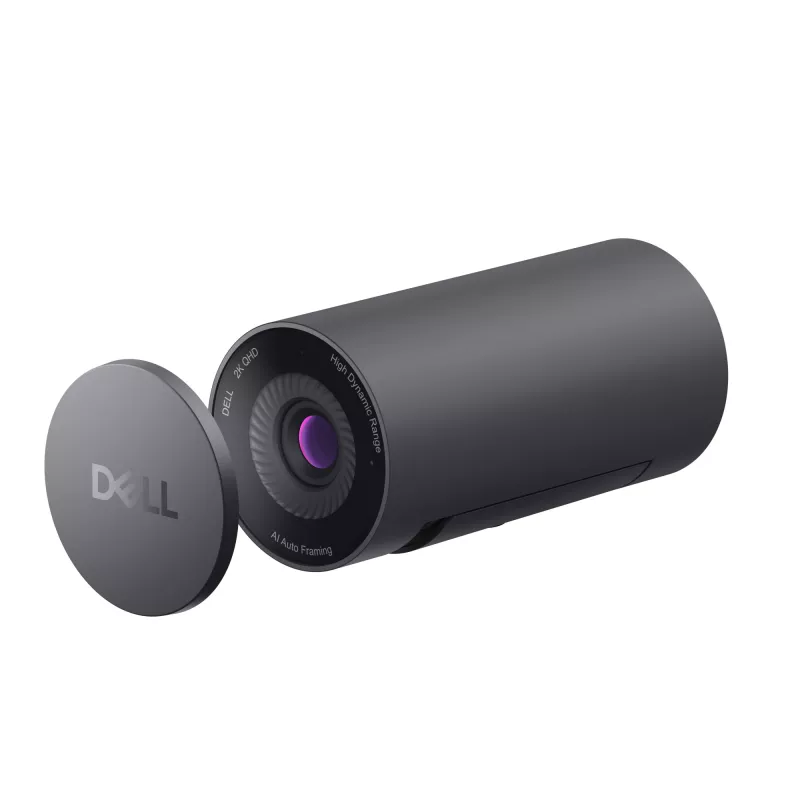 DELL Pro 2K Webcam – WB5023, 2560 x 1440 pikselių, Full HD, 60 kadrų per sekundę, 1280x720@24fps, 1280x720@30fps, 1280x720@60fps, 1920x1080@24fps, 1920x1080@30fps, 1920x1080@60fps,..., 4x, Automatinis