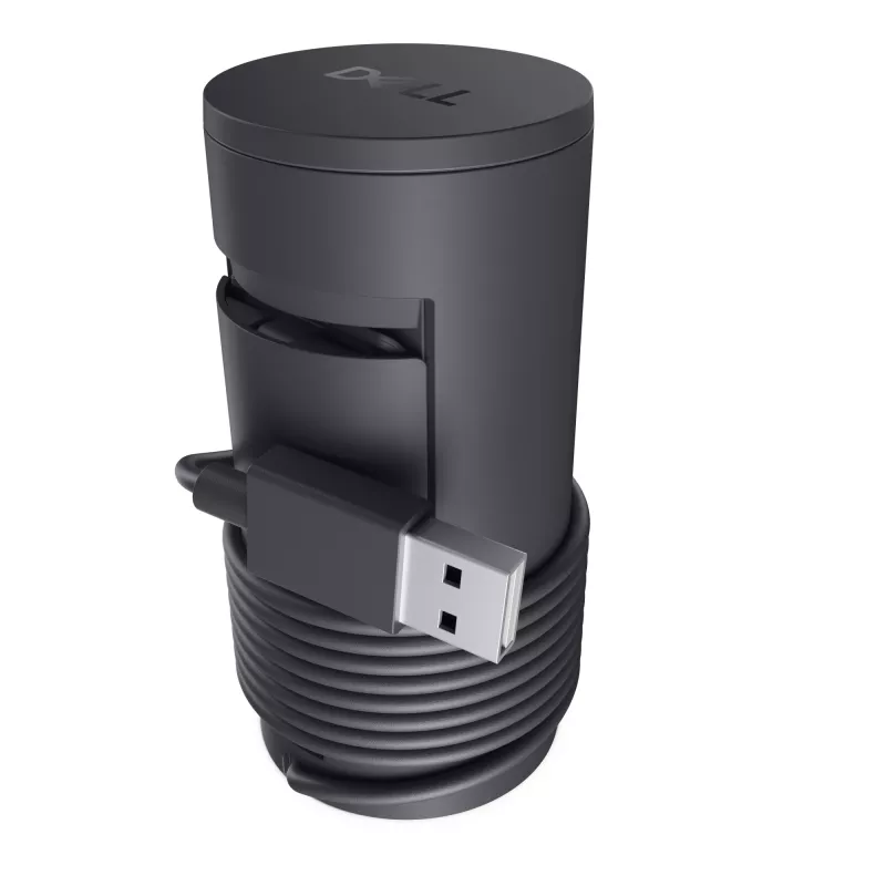 DELL Pro 2K Webcam – WB5023, 2560 x 1440 pikselių, Full HD, 60 kadrų per sekundę, 1280x720@24fps, 1280x720@30fps, 1280x720@60fps, 1920x1080@24fps, 1920x1080@30fps, 1920x1080@60fps,..., 4x, Automatinis
