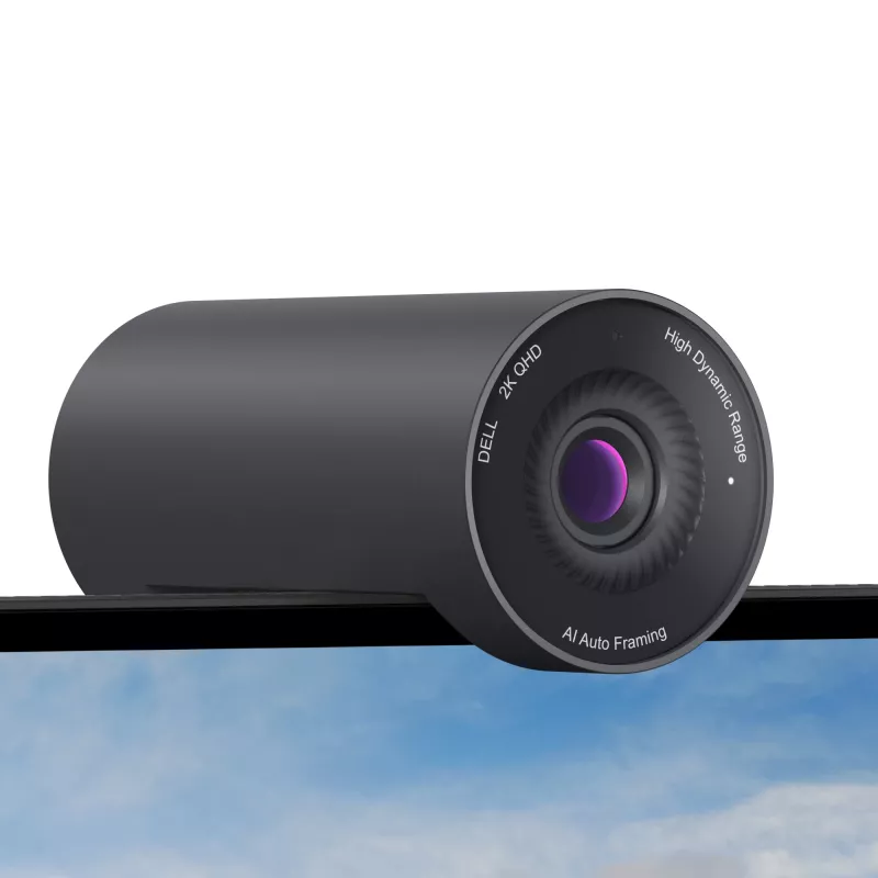 DELL Pro 2K Webcam – WB5023, 2560 x 1440 pikselių, Full HD, 60 kadrų per sekundę, 1280x720@24fps, 1280x720@30fps, 1280x720@60fps, 1920x1080@24fps, 1920x1080@30fps, 1920x1080@60fps,..., 4x, Automatinis