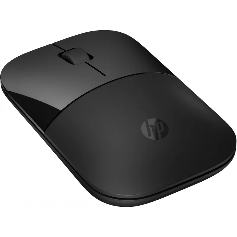 HP Z3700 Dual Juoda pelė, Ambidextrous, RF Wireless, 1600 DPI, Juoda