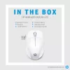 HP Wireless pelė 220 (Snow White), Optical, RF Wireless, White