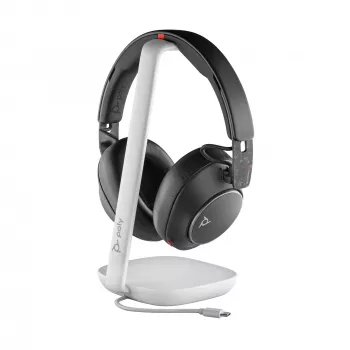 HP Poly Voyager Surround 85 UC USB-C ausinės +USB-C/A adapteris +Įkrovimo stovas