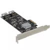 StarTech.com 8 prievadų SATA PCIe kortelė - PCI Express 6Gbps SATA išplėtimo adapterio kortelė su 4 pagrindiniais valdikliais - SATA PCIe valdiklio kortelė - PCI-e x4 Gen 2 į SATA III - SATA HDD/SSD