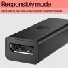 HP USB-C į DisplayPort adapteris G2, 0,12 m, DisplayPort, USB Type-C, Moteriška, Vyriška, 7680 x 4320 pikseliai