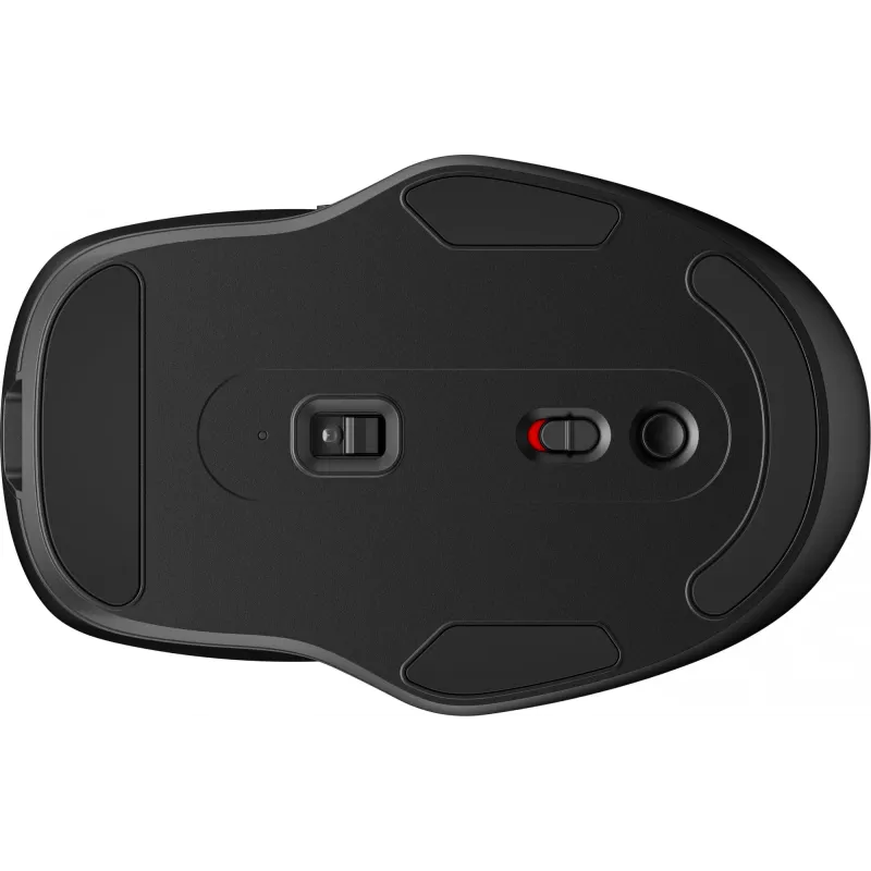 HP 510 Ultra-Fast Rechargeable Wireless pelė, Ambidextrous, RF Wireless, 4000 DPI, Juoda