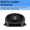 HP 510 Ultra-Fast Rechargeable Wireless pelė, Ambidextrous, RF Wireless, 4000 DPI, Juoda