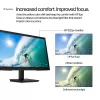 HP Series 3 Pro 21.45 col. FHD monitorius - 322pv, 54,5 cm (21,4 col.), 1920 x 1080 pikselių, Full HD, LCD, 5 ms, juodas