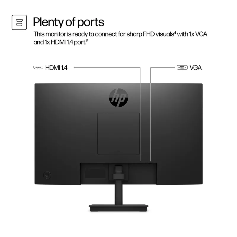 HP Series 3 Pro 23,8 colio FHD monitorius - 324pv, 60,5 cm (23,8 colio), 1920 x 1080 pikselių, Full HD, LCD, 5 ms, juodos spalvos