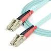 StarTech.com 1m (3ft) LC/UPC į LC/UPC OM3 daugiamodis šviesolaidinis kabelis, pilnas dvipusis 50/125µm zipcord kabelis, 100G, maži įterpimo nuostoliai, LSZH šviesolaidinis movinis laidas