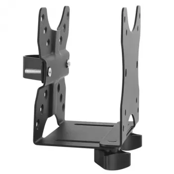 StarTech.com Thin Client Mount - VESA tvirtinimo laikiklis, Monitoriaus stovo CPU laikiklis, Mažas stalinis kompiuteris, 5 kg, 75 x 75, 100 x 100 mm, Juoda, Plastikas, Plienas