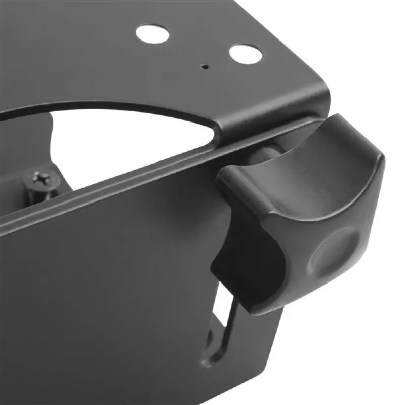 StarTech.com Thin Client Mount - VESA tvirtinimo laikiklis, Monitoriaus stovo CPU laikiklis, Mažas stalinis kompiuteris, 5 kg, 75 x 75, 100 x 100 mm, Juoda, Plastikas, Plienas