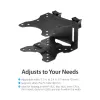 StarTech.com Thin Client Mount - VESA tvirtinimo laikiklis, Monitoriaus stovo CPU laikiklis, Mažas stalinis kompiuteris, 5 kg, 75 x 75, 100 x 100 mm, Juoda, Plastikas, Plienas