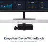 StarTech.com Thin Client Mount - VESA tvirtinimo laikiklis, Monitoriaus stovo CPU laikiklis, Mažas stalinis kompiuteris, 5 kg, 75 x 75, 100 x 100 mm, Juoda, Plastikas, Plienas
